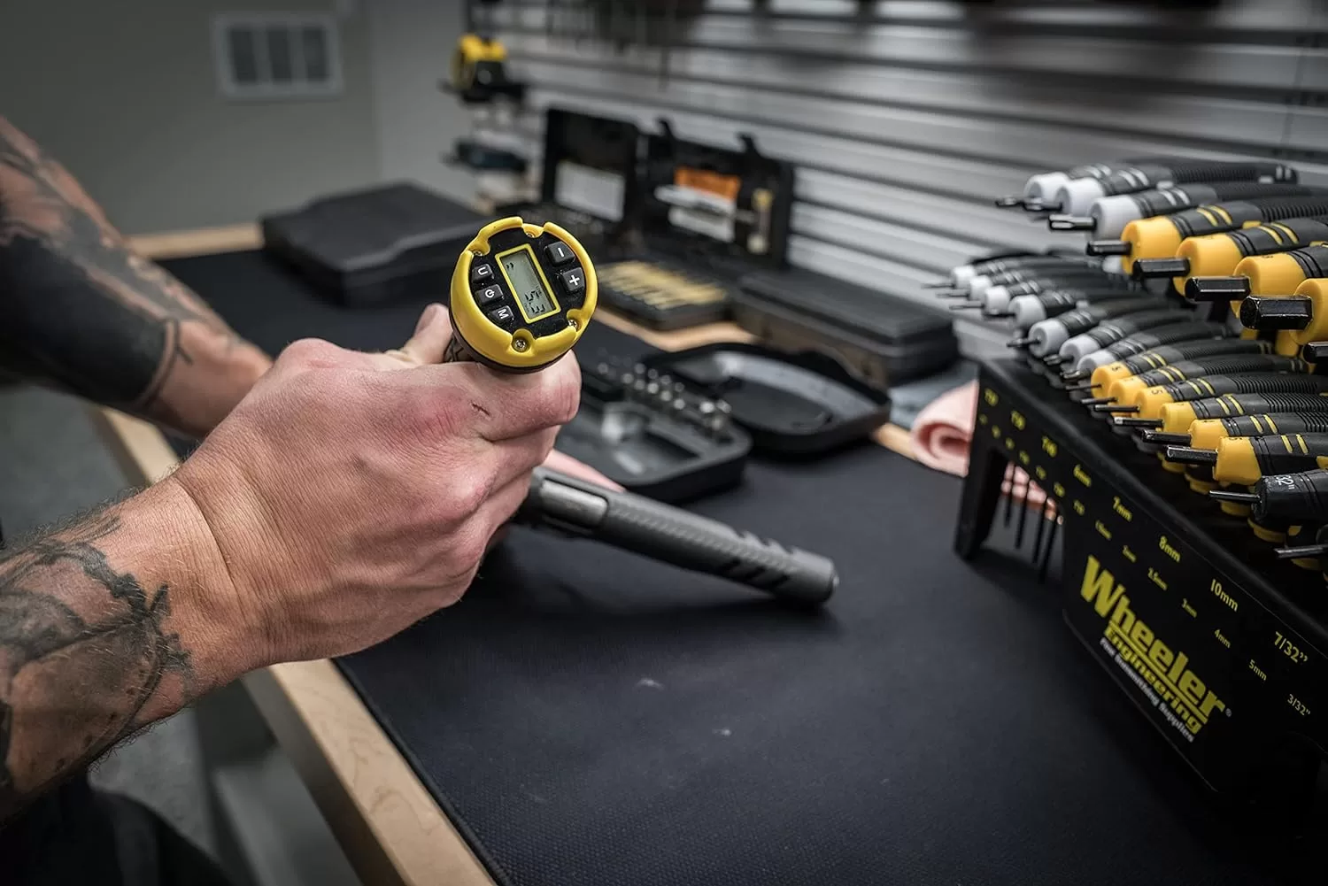 Wheeler Digital Firearms Accurizing Torque Wrench with Interchangeable Bits and LCD Display