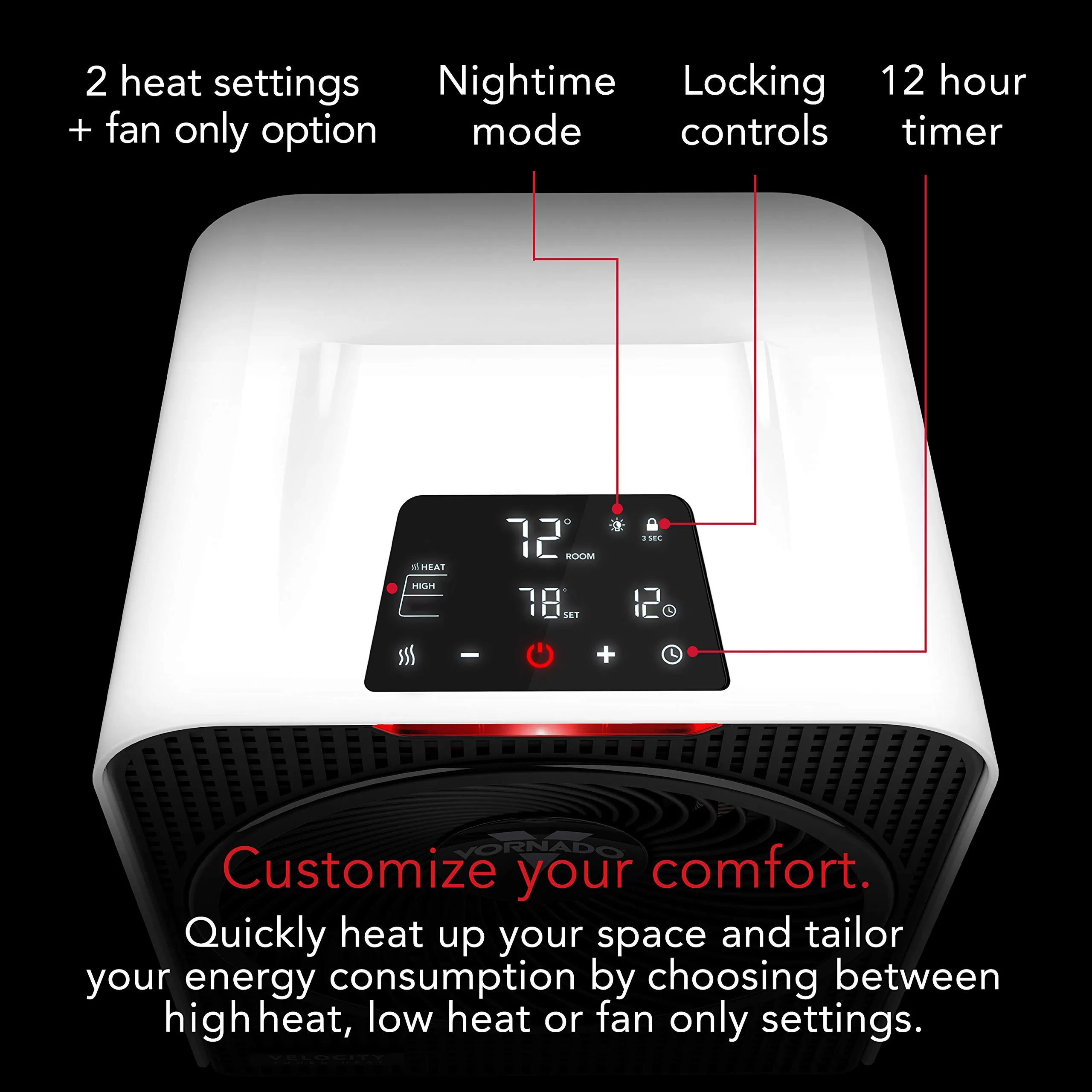 Velocity 5 Whole Room Space Heater