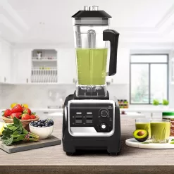 Professional Countertop Blender for kitchen Max 2200W High Power Home and Commercial Blender with Timer