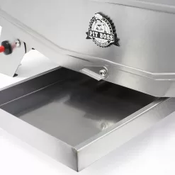 Pit Boss Grills PB100P1 Pit Stop Single-Burner Portable Tabletop Grill , Grey