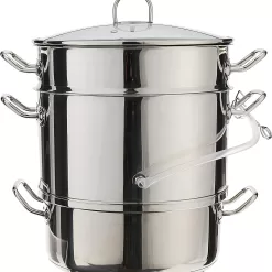 Norpro 619 Stainless Steel Steamer/Juicer, One Size, without Canning Kit