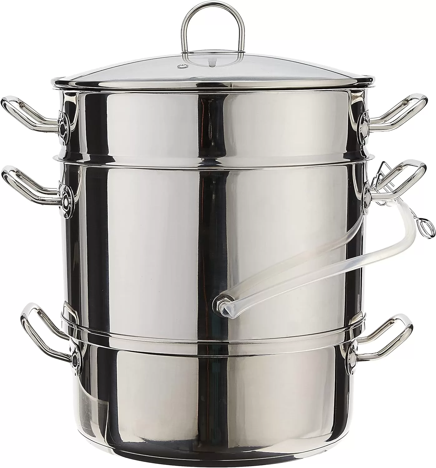 Norpro 619 Stainless Steel Steamer/Juicer, One Size, without Canning Kit