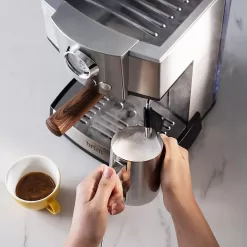 brim 15 Bar Espresso Machine, Cappuccino, Americano, Latte and Espresso Maker