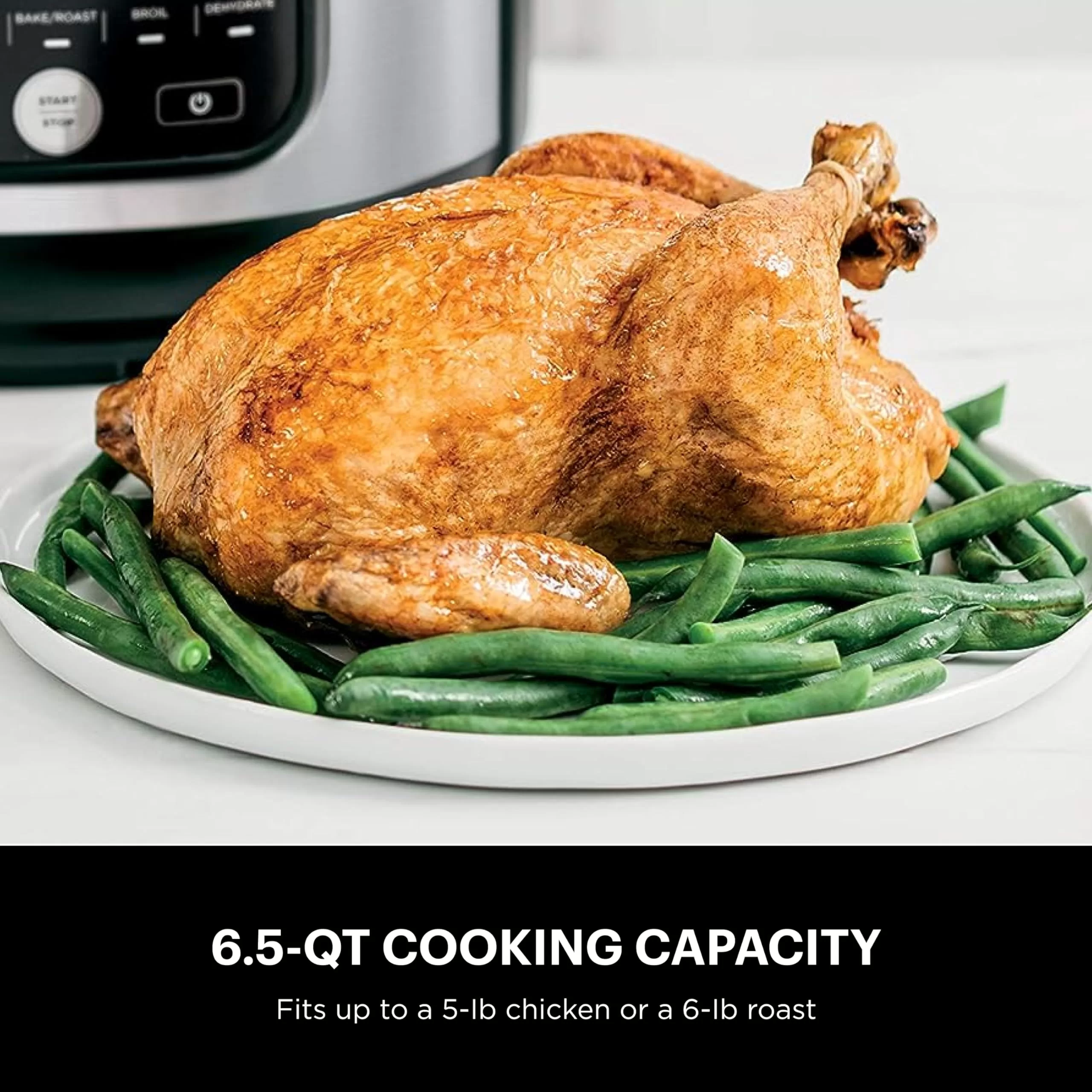 Shark Ninja Foodi 11-in-1 6.5-qt Pro Pressure Cooker + Air Fryer With Stainless Finish