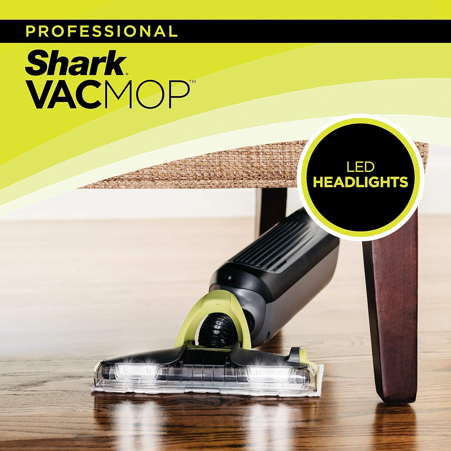 Shark VACMOP Pro Cordless Hard Floor Vacuum Mop with Headlights VM252 - Image 10