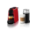 Nespresso Essenza Mini Espresso Machine by De'Longhi with Milk Frother, 20.3 ounces, Red