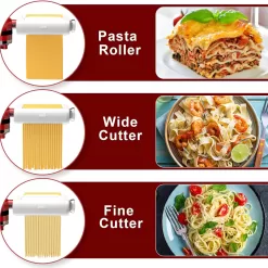 Pasta Maker 3-in-1 Attachment for KitchenAid Stand Mixers