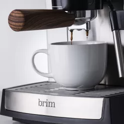 brim 15 Bar Espresso Machine, Cappuccino, Americano, Latte and Espresso Maker