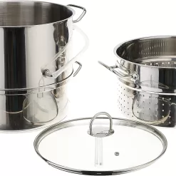 Norpro 619 Stainless Steel Steamer/Juicer, One Size, without Canning Kit