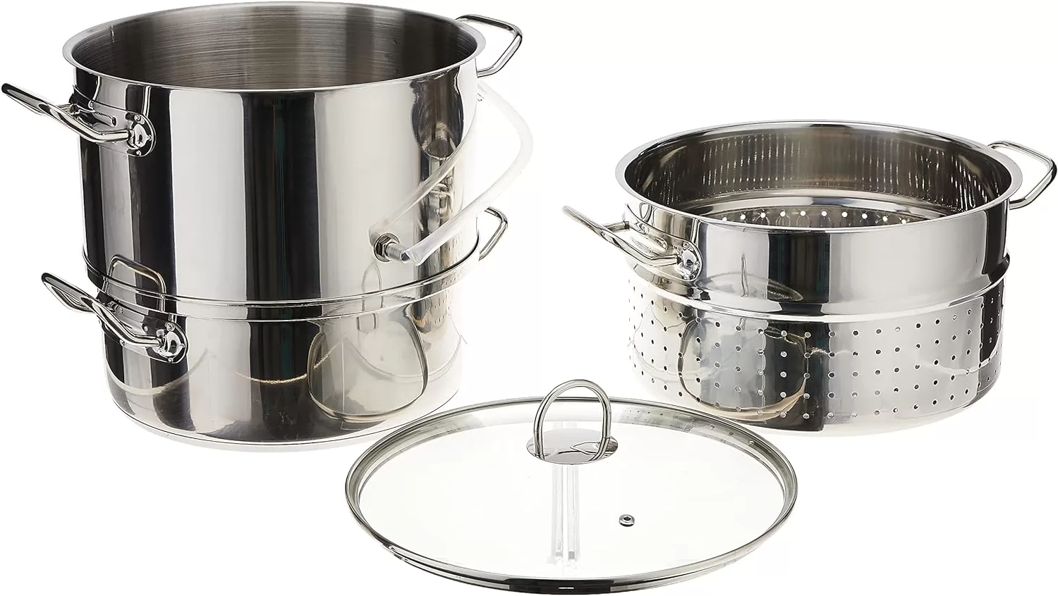 Norpro 619 Stainless Steel Steamer/Juicer, One Size, without Canning Kit
