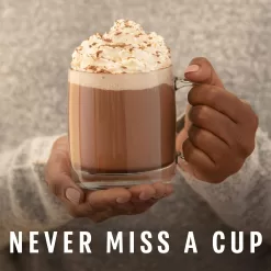 Starbucks Coffee K-Cup Pods, Naturally Flavored Hot Cocoa For Keurig Coffee Makers, 6 Boxes (60 Pods Total)
