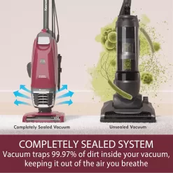 Kenmore BU3040 Intuition Lite Bagged Upright Vacuum Lightweight Cleaner 2-Motor Power Suction