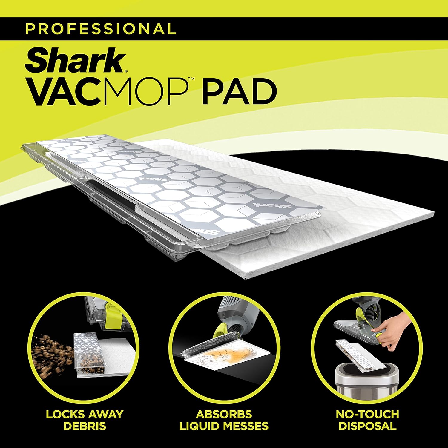 Shark VACMOP Pro Cordless Hard Floor Vacuum Mop with Headlights VM252 - Image 11