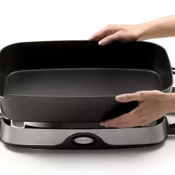 Presto 06857 16-inch Electric Foldaway Skillet, Black
