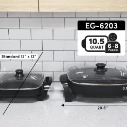 Elite Gourmet EG-6203# Extra Deep 16