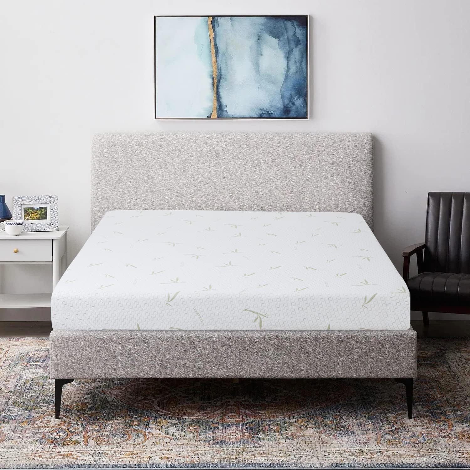 BestMassage Full Mattress, 8 inch Gel Memory Foam Mattress Queen Size for Cool Sleep & Pressure Relief - Image 6