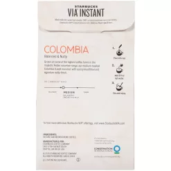 Starbucks VIA Ready Brew Colombia Coffee, 50-Count