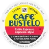 Café Bustelo Espresso Style Dark Roast Coffee, 96 Keurig K-Cup Pods ,24 Count (Pack of 4)
