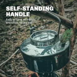 Fire-Maple Antarcti Portable 1 Liter Lightweight Stainless Steel Camping Kettle