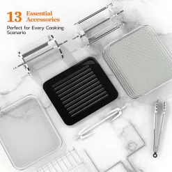 GLUCK Air Fryer Oven, 10-in-1 20 QT Airfryer Oven, ETL Certification