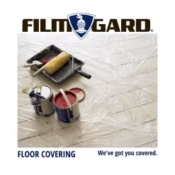 Film-Gard 12 ft. W x 400 ft. L x 0.35 mil Professional Grade Painter's Plastic 1 pk