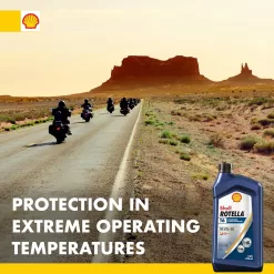 Shell Rotella T6 Full Synthetic 5W-40 Diesel Engine Oil (1-Quart, Case of 6)