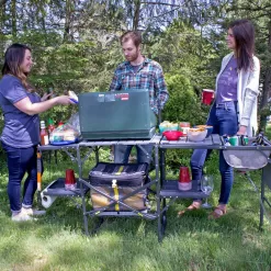 GCI Outdoor Master Cook Station, Portable Camp Kitchen Table