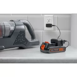 Black & Decker BHFEA18D1 POWERSERIES 20V MAX Lithium-Ion Cordless Stick Vacuum Kit (2 Ah)