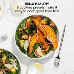 Chefman TurboFry Touch Dual Air Fryer, Maximize The Healthiest Meals