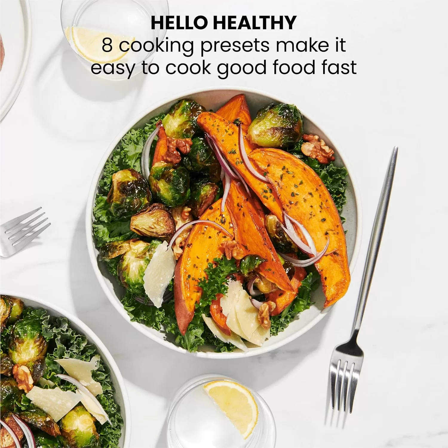 Chefman TurboFry Touch Dual Air Fryer, Maximize The Healthiest Meals