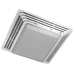 Broan 50 CFM 2.5 Sones Bathroom Ventilation Fan with Lighting