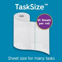 Viva Multi-Surface Cloth Paper Towels, Task Size - 24 Super Rolls (4 Packs of 6) - 81 Sheets Per Roll