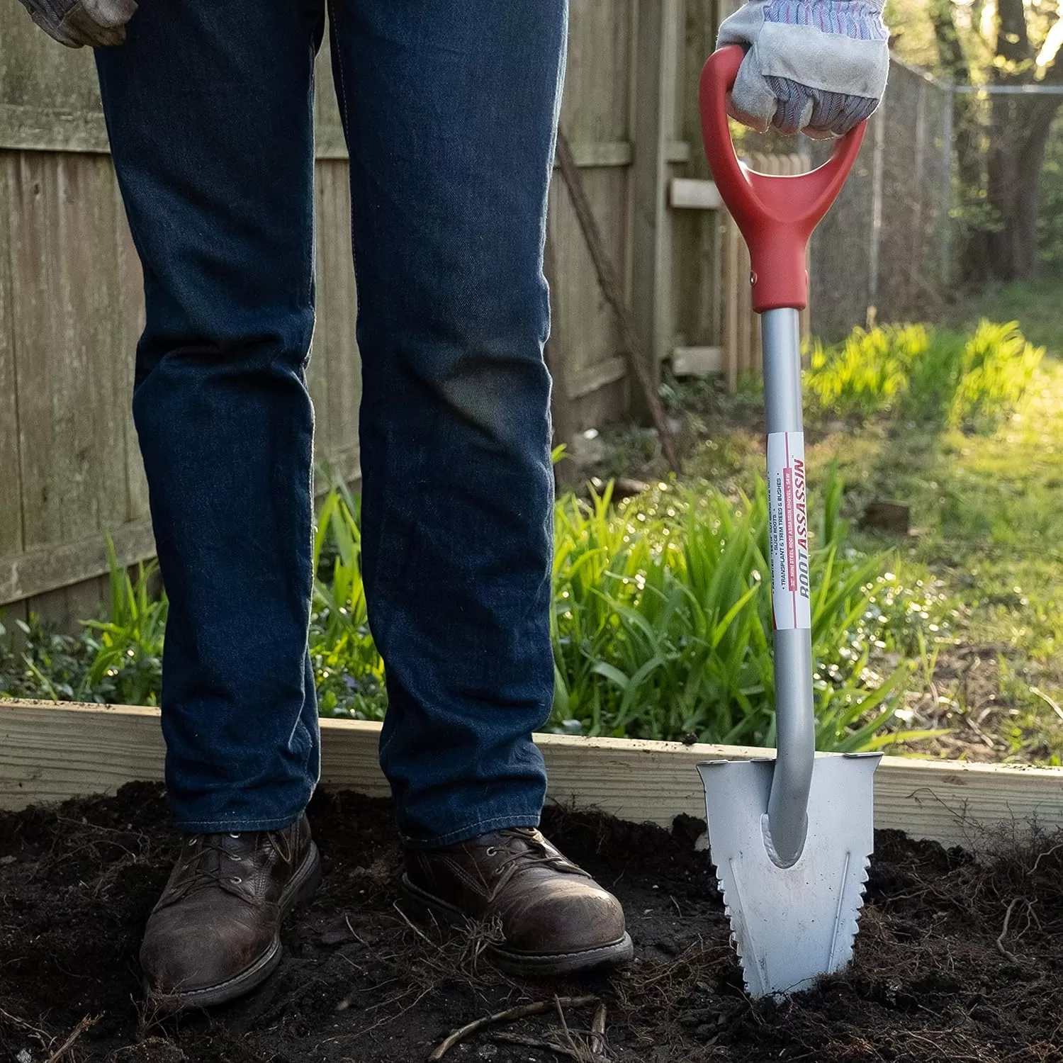 ROOT ASSASSIN 32" Mini Garden Shovel/Saw, Trimming Specialized Digging (32" Shovel/Saw)