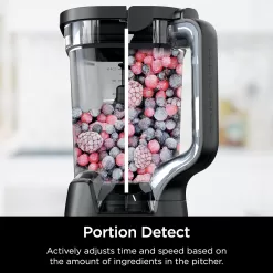 Ninja TB301 Detect Duo Power Blender Pro + Single Serve, BlendSense Technology, Black