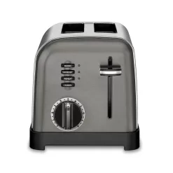 Cuisinart CPT-160BKSP1 2-Slice Classic Toaster - Black Stainless Steel