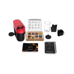 Nespresso Vertuo Pop+ Coffee Maker and Espresso Machine - Red