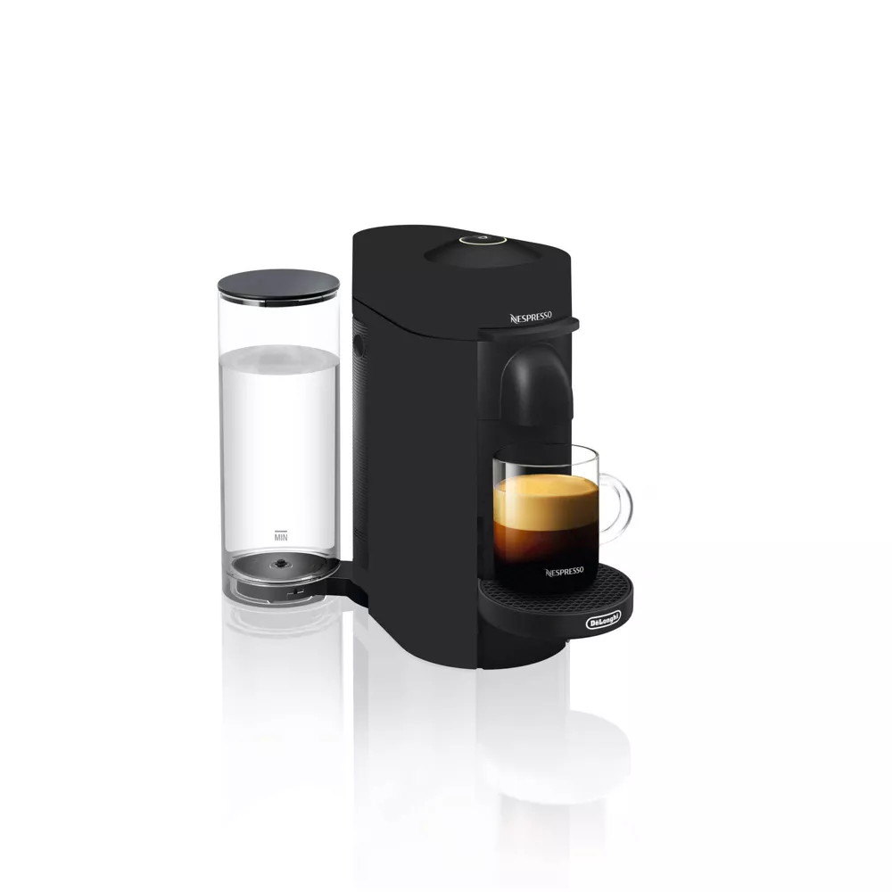 Nespresso VertuoPlus Coffee Maker and Espresso Machine by DeLonghi Black Matte