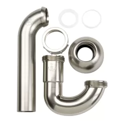 Keeney 1-1/2 in. D X 10-3/4 in. L Plastic P-Trap