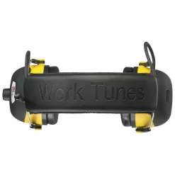3M WorkTunes 24 dB Plastic Professional Hearing Protectors Black/Yellow 1 pk