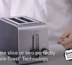 Proctor Silex 2 Slice Toaster - Stainless Steel