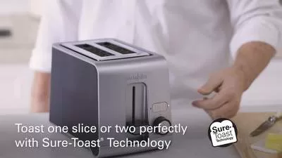 Proctor Silex 2 Slice Toaster - Stainless Steel