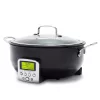GreenPan 15.83"W Elite Ceramic Nonstick Essential Smart Electric Skillet 6-quart