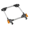 BORA PM-3500 Steel Super Duty 1500 lb. Capacity Adjustable Universal Mobile Base