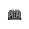 Cuisinart CPT-180BKSP1 4-Slice Classic Toaster - Black Stainless Steel