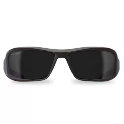 Edge Eyewear Brazeau Anti-Fog Safety Glasses Smoke Lens Black Frame 1 pk