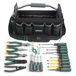 Commercial Electric CE180607 Electrician's Tool Set (22-Piece)