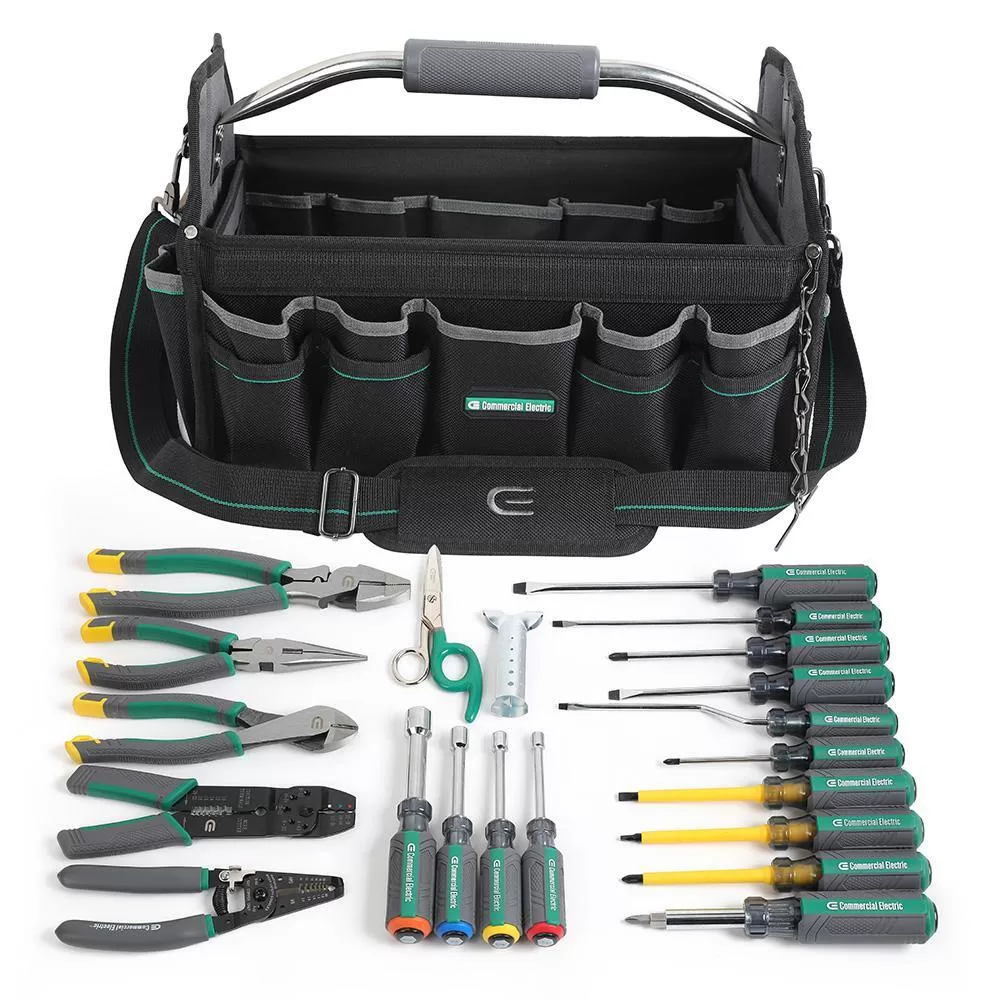 Commercial Electric CE180607 Electrician's Tool Set (22-Piece)