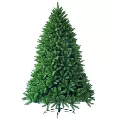 Costway CM22058 7.5 ft. Premium Hinged Dunhill Unlit Artificial Christmas Fir Tree with 1968 Branch Tips