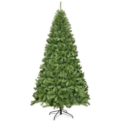 Costway CM22734 9 ft. Green Unlit Slim Fraser Fir Artificial Christmas Tree with 2094 Tips
