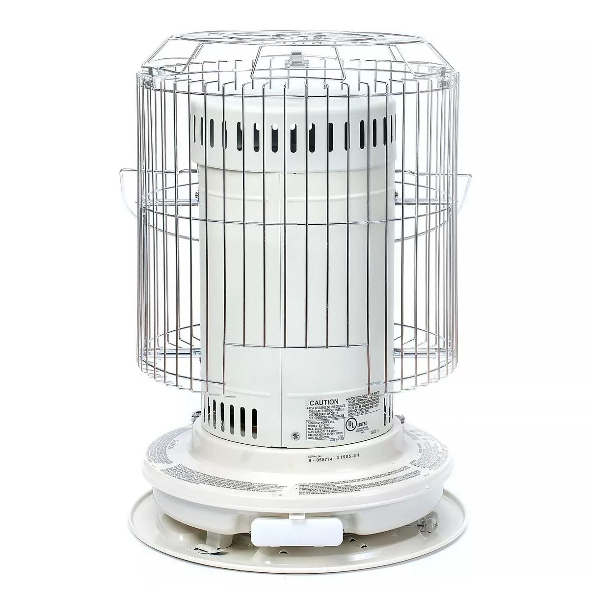 Sengoku KeroHeat Indoor Outdoor Portable Convection Kerosene Heater 23,500 BTU
